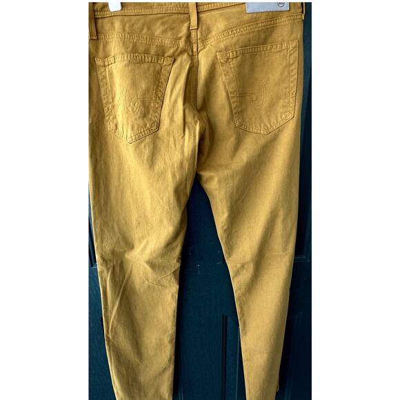 NWOT AG Adriano Goldschmied Graduate 32 x 32 Men's Warm Tan Gold Jeans - Picture 4 of 8